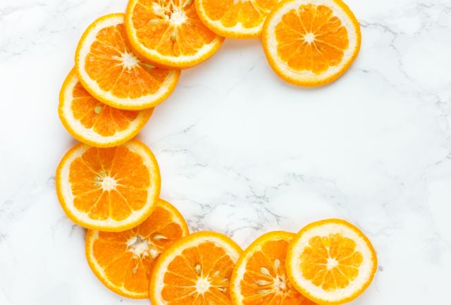 Vitamín C v pomaranči