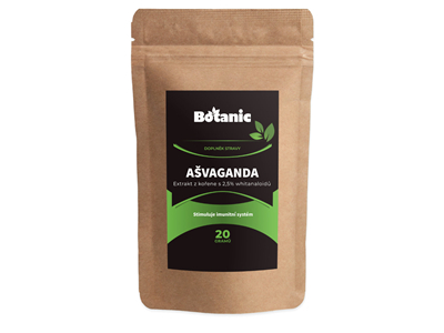 Ašvaganda - Extrakt z koreňa s 2,5% whitanaloidů v prášku