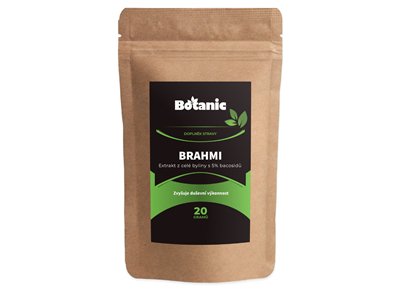 Brahmi - Extrakt z celej byliny s 5% bacosidů v prášku