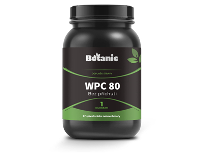 Proteín WPC 80 - Bez příchuti