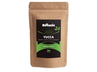 Yucca - Extrakt z kořene s 50 % saponinů sypaná forma
